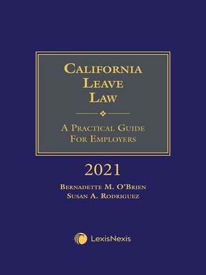 cover image of California Leave Law